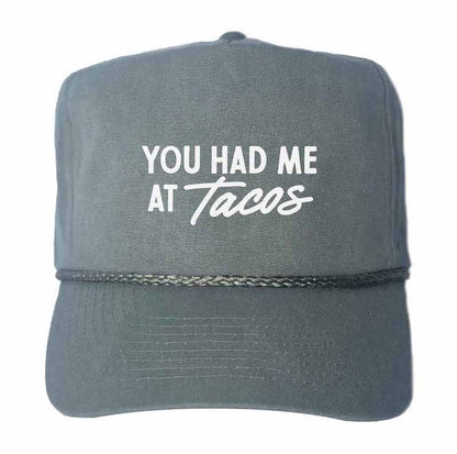 You Had Me At Tacos Canvas Trucker