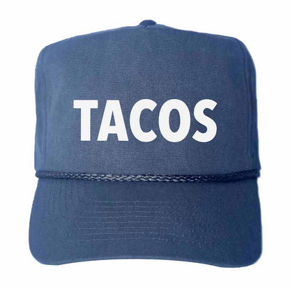 Tacos Canvas Trucker