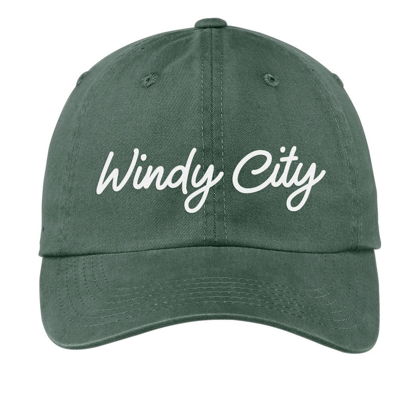 Windy City Baseball Cap Green