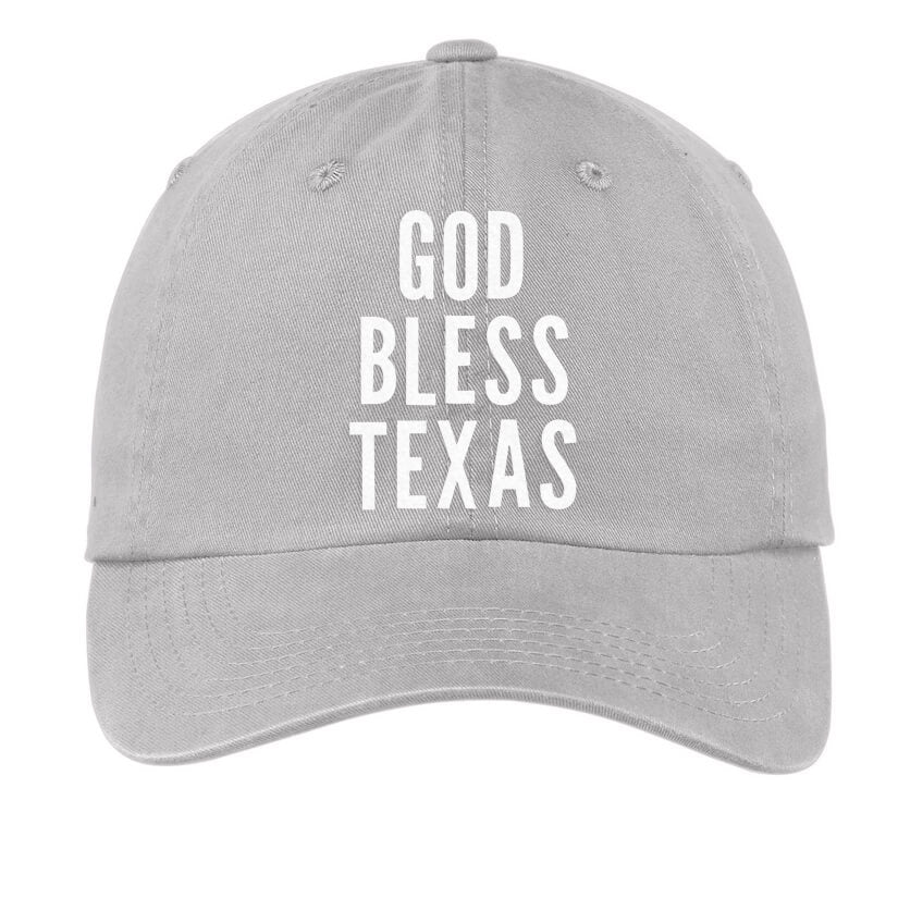God Bless Texas Baseball Cap