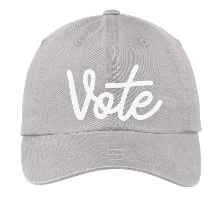 Vote Cursive Baseball Cap – Frankie Jean